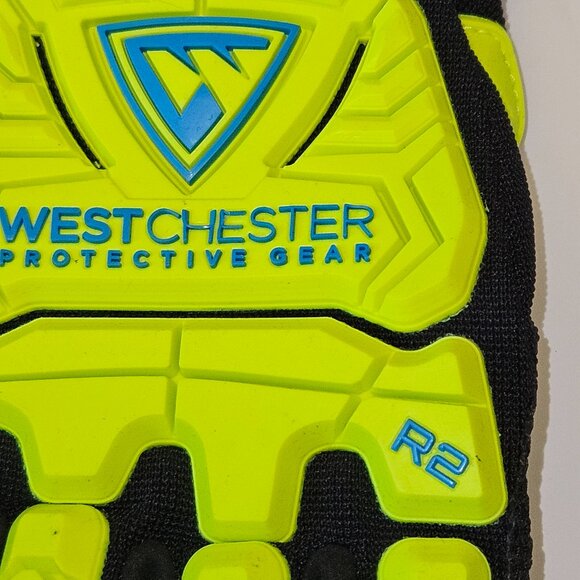 3 Pairs NEW West Chester Rig Cat 5® High-Viz Safety Gloves Size L - Picture 5 of 13